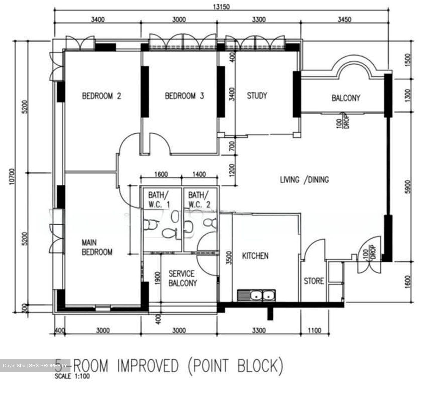 Blk 84B Lorong 2 Toa Payoh (Toa Payoh), HDB 5 Rooms #613341021